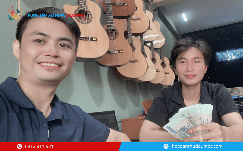 Học phí học đàn Guitar tại Bình Dương bao nhiêu?