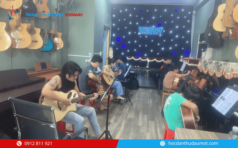 Học phí học đàn Guitar tại Thủ Dầu Một
