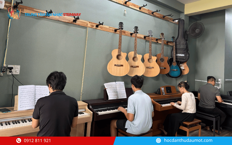 Học phí học đàn Piano tại Bình Dương