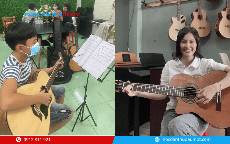 Lợi ích khi học đàn Guitar tại Bình Dương