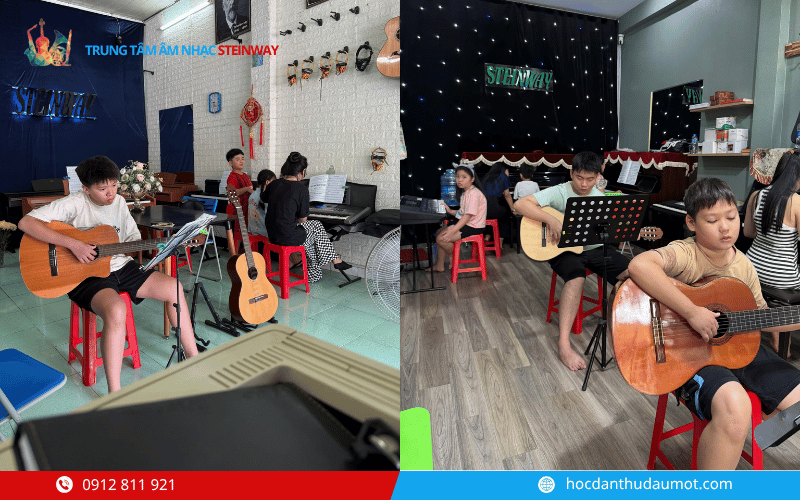 Lợi ích khi học đàn Guitar tại Thủ Dầu Một